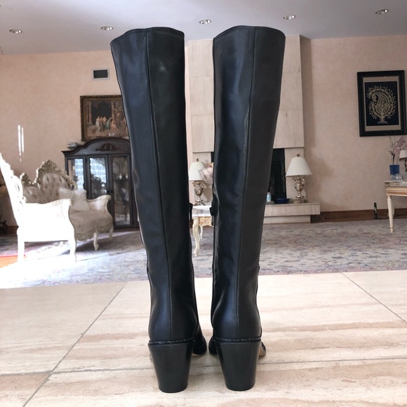 Vince Hurley Tall Leather Boots